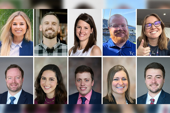 Headshots of 10 people