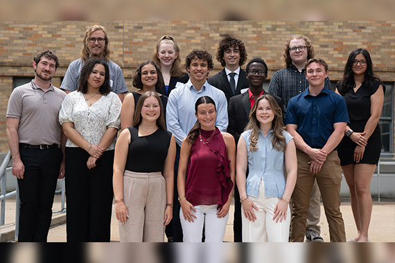 Group of Cherng Summer Scholars students